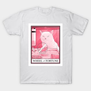 Wheel of Fortune Cat Tarot T-Shirt